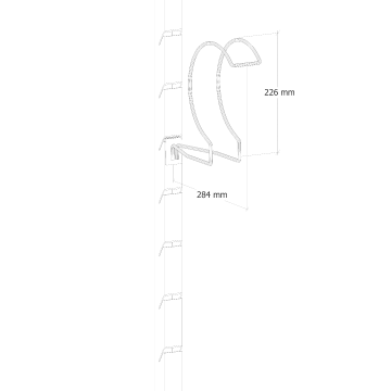 SUPPORT CASQUE MOTO 1P