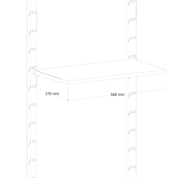 ETAGERE 2P
