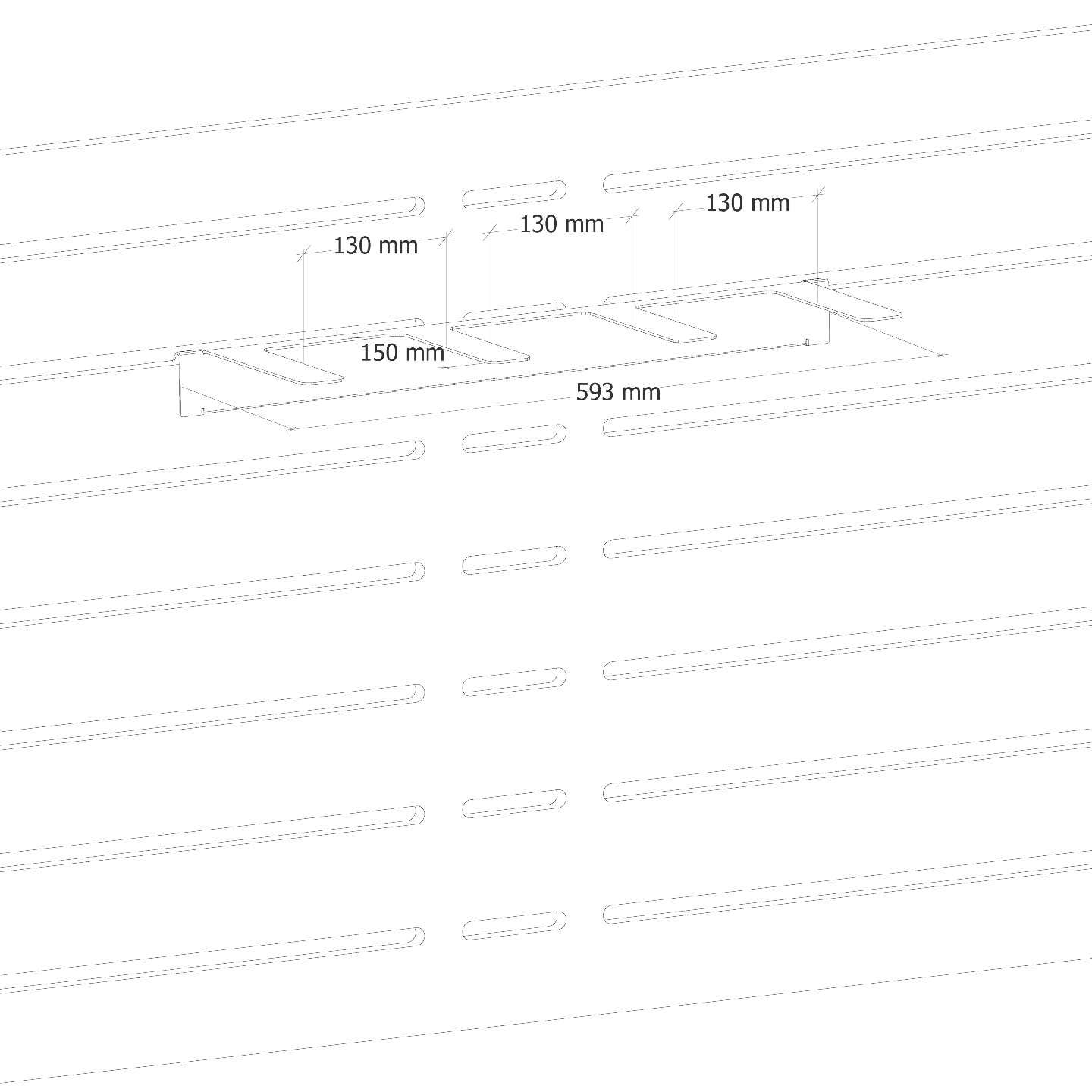 SUPPORT STOCK SKI - SW