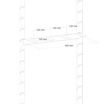 SUPPORT STOCK SKI 2P