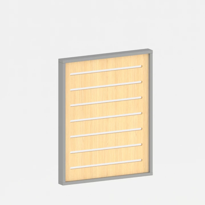 CADRE SLATWALL 60 CM