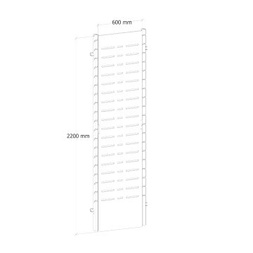 SLATWALL 60cm